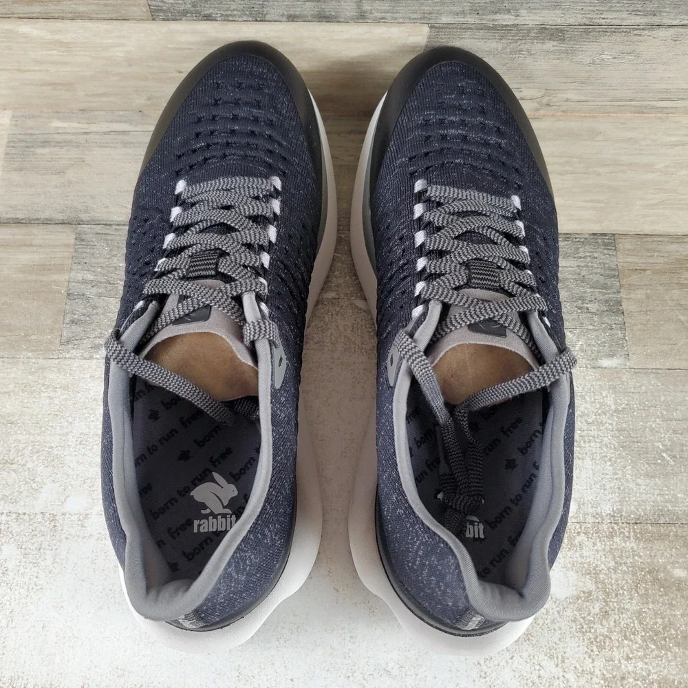 Rabbit Dream Chaser Mens Shoes Sz 12 M Athletic Running Black Lace Up Sneakers